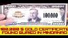 100 000 Dollar Gold Certificate Found Buried In Mindanao