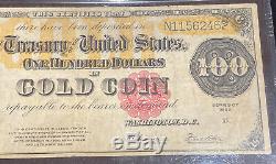 $100 1922 Gold Certificate PMG 25 Very Fine