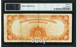 $10 1922 Fr# 1173 Large S/N GOLD CERTIFICATE PMG Choice Very Fine 35 VF35