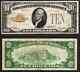 $10 1928 Gold Cert, Fr. 2400 Gold Certificate Very Fine