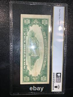 $10 1928 gold certificate very fine 20