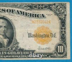 $10. FR. 1173-a 1922 GOLD SEAL GOLD CERTIFICATE CHOICE VERY FINE