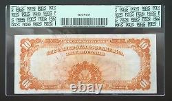 $10 Series 1907 Gold Certificate / Parker & Burke / Pcgs 35 Very Fine
