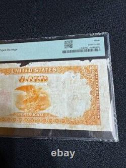 1882 $100 Dollar Gold Certificate FR 1214 PMG 15 Choice Fine Teehee Burke note
