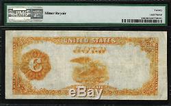 1882 $100 Gold Certificate FR-1206 Graded PMG 20 Comment Very Fine