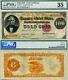 1882 $100 Gold Certificate FR-1214 PMG Graded Choice Very Fine 35