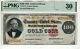 1882 $100 Gold Certificate Note Currency Fr. 1214 Teehee Burke Pmg Very Fine 30