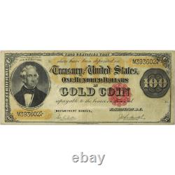 1882 $100 Large Gold Certificate, PMG VF 25 FR#1213