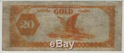 1882 $20 Gold Certificate Fr. 1178 Gold Coin Pmg Certified Very Fine 25 (658)