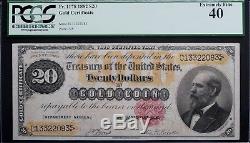 1882 $20 Gold Certificate PCGS 40 Extremely Fine Fr. 1178