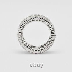 18KTW Gold Eternity Baguette Diamonds White Gold Cocktail Statement Ring R32448