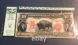 1901 $10. Legal tender note, Very fine, PCGS 25, Pretty