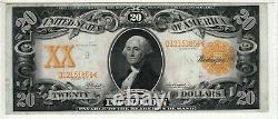 1906 $20 GOLD CERTIFICATE NOTE FR. 1183 NAPIER McCLUNG PMG VERY FINE VF 30 (864)