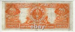 1906 $20 GOLD CERTIFICATE NOTE FR. 1183 NAPIER McCLUNG PMG VERY FINE VF 30 (864)