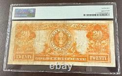 1906 $20 Gold Certificate Fr 1181 Vernon/Treat PMG 25, Very fine