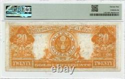 1906 $20 Gold Certificate Fr# 1183 PMG VF25