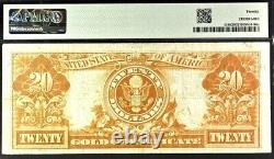1906 $20 Gold Certificate Fr#1186 TeeheeBurke PMG 20 Very Fine Banknote