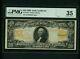 1906 $20 Gold Certificate Note Fr# 1186 PMG 35 Choice Very Fine