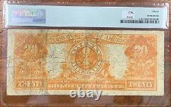 1906 $20 Gold Certificate PMG Choice Fine 15 F15Nice Note