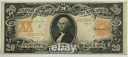 1906 Large Size $20 Gold Certificate, Very Fine VF+