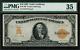 1907 $10 Gold Certificate FR-1168 Graded PMG 35 Choice Very Fine