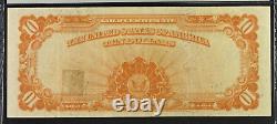 1907 $10 Gold Certificate FR #1171 Parker Burke PMG 30 Very Fine Tape Repair