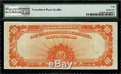 1907 $10 Gold Certificate FR-1172 PMG 40 EPQ Extremely Fine Teehee / Burke
