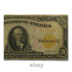 1907 $10 Gold Certificate Fine (Fr#1171)
