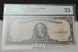 1907 $10 Gold Certificate Fr# 1172 NGC VERY FINE 25