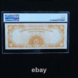 1907 $10 Gold Certificate, Fr # 1172, PMG 25 Very Fine (Teehee-Burke)