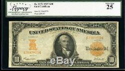 1907 $10 Gold Certificate Fr. 1172 Very Fine #E38805379