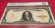 1907 $10 US GOLD Certificate LARGE SIZE- PMG 25 Very Fine Certified Beauty