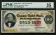1922 $100 Gold Certificate FR-1215 Graded PMG 35 Comment Choice Very Fine