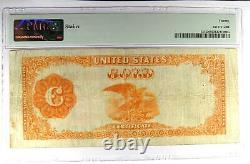 1922 $100 Gold Certificate Note FR-1215 PMG 20 (Very Fine) Rare Bill