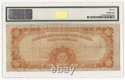 1922 $10 Dollar Bill Gold Certificate Note PMG VF Very Fine 20 084-ZCBA