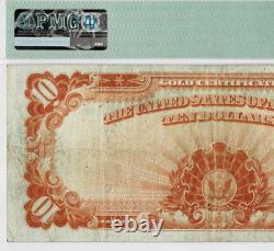 1922 $10 GOLD CERTIFICATE- Fr. 1173 (SPEELMAN/WHITE)-PMG VF25-clean note
