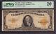 1922 $10 GOLD CERTIFICATE SMALL S/N NOTE FR. 1173a PMG VERY FINE VF 20