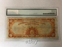 1922 $10 GOLD Seal Certificate Large Not Bill Fr 1173 PMG 25 Very Fine