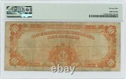 1922 $10 Gold Certificate FR#1173 Large S/N PMG Very Fine 25