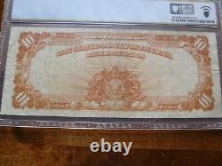 1922 $10 Gold Certificate FR #1173 PCGS Banknote 25 Very Fine