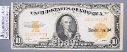 1922 $10 Gold Certificate FR 1173 VF Very Fine dbkjC