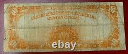 1922 $10 Gold Certificate Fr 1173 Fine Condition bmkp