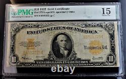 1922 $10 Gold Certificate Fr#1173 Large Speelman/White PMG Choice Fine 15
