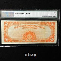 1922 $10 Gold Certificate, Fr # 1173, PMG 30 EPQ Very Fine (Speelman-White)