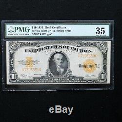 1922 $10 Gold Certificate, Fr # 1173, PMG 35 Choice Very Fine (Speelman-White)