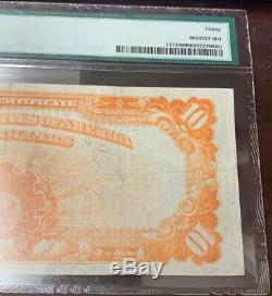 1922 $10 Gold Certificate Fr#1173 Speelman/White Large S/N PMG 30 Very Fine