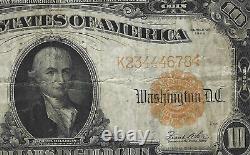 1922 $10 Gold Certificate Fr. 1173 Speelman/white Pmg 25 Very Fine Epq K23444678