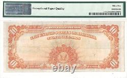 1922 $10 Gold Certificate Fr-1173a PMG-35 EPQ