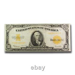 1922 $10 Gold Certificate Hillegas VF+ SKU#39215