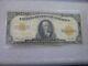 1922 $10 Gold Certificate Large Size Note FINE